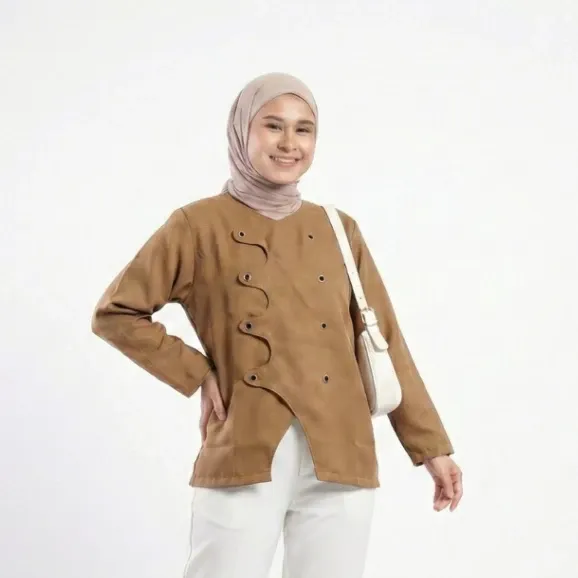 CILILY - Ellona Long Sleeve top Blouse Atasan Wanita Lengan Panjang Baju Atasan Wanita Terbaru