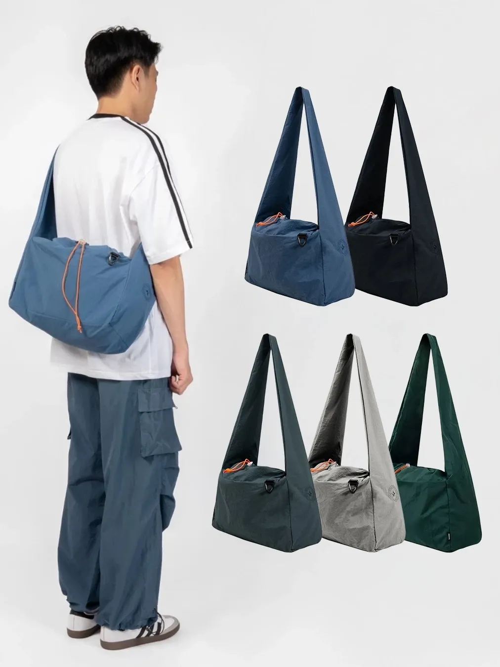 NRDN Clothing Tas Selempang Nylon Crinckle SLINGBAG HAYDEN